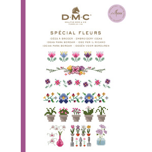 DMC Musterkollektion, Stickerei-Ideen - Blumen von DMC