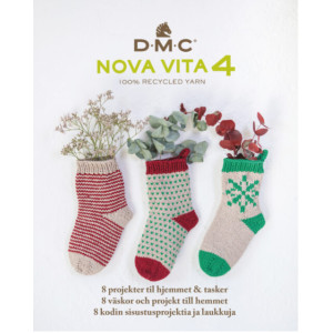 DMC Nova Vita 4 Rezeptbuch - 8 Projekte für Zuhause und Taschen von DMC