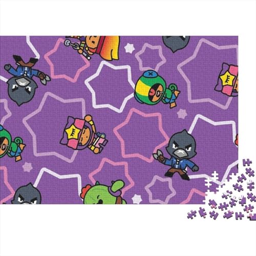 “3DBrawl Stars Gedrucktes Puzzle Für Kinder – 500 Teile, Abenteuer Im Pixelstil Mit Helden-Action, Kreatives Geschenk”1000pcs (75x50cm) von DMIRAVTON