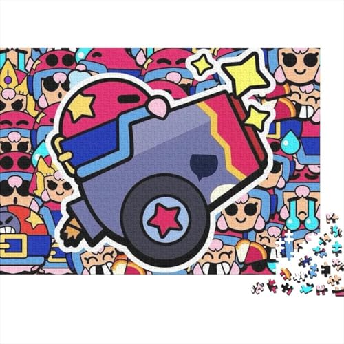 “3DBrawl Stars Gedrucktes Puzzle Für Kinder – 500 Teile, Abenteuer Im Pixelstil Mit Helden-Action, Kreatives Geschenk”1000pcs (75x50cm) von DMIRAVTON