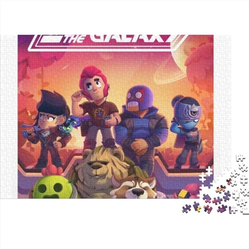 “3DBrawl Stars Gedrucktes Puzzle Für Kinder – 500 Teile, Abenteuer Im Pixelstil Mit Helden-Action, Kreatives Geschenk”300pcs (40x28cm) von DMIRAVTON