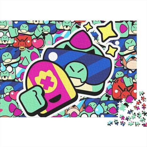 “3DBrawl Stars Gedrucktes Puzzle Für Kinder – 500 Teile, Abenteuer Im Pixelstil Mit Helden-Action, Kreatives Geschenk”300pcs (40x28cm) von DMIRAVTON