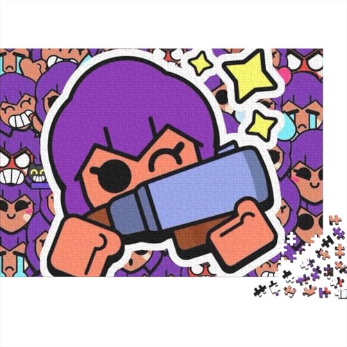 “3DBrawl Stars Gedrucktes Puzzle Für Kinder – 500 Teile, Abenteuer Im Pixelstil Mit Helden-Action, Kreatives Geschenk”300pcs (40x28cm) von DMIRAVTON