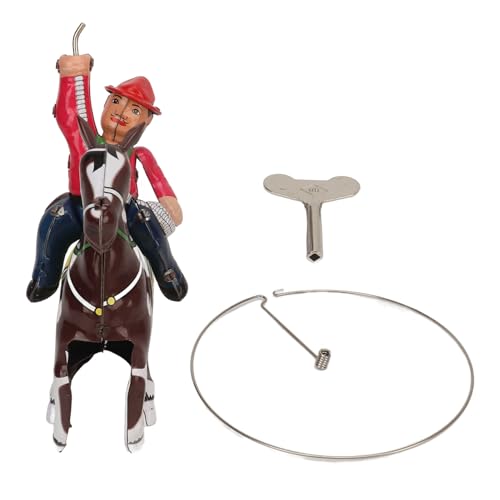 Clockwork Vintage Figur Spielzeug Cowboy -Thema Winden Sie Ornament Spielzeug Personalisierte Dekoration Kinder Erwachsene Sammlung Kollektion von DMLENGOIN