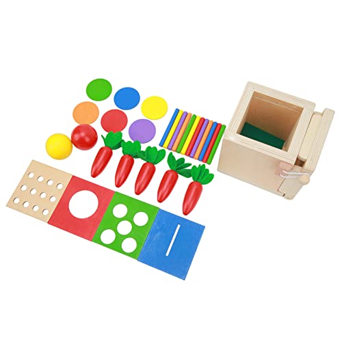 DMLENGOIN 4-in-1-Box-Stick-Karotten-Ernte-Spiel, Farbtropfen-Spielzeug für Kinder von DMLENGOIN