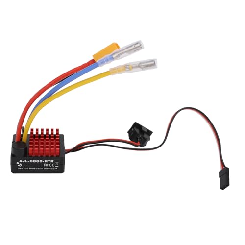 DMLENGOIN 60A ESC 3 Modi gebürstete XT60 Stecker elektronischer Geschwindigkeit Controller ESC für D90 HSP Redcat Axial SCX10 HPI RC -Autotank von DMLENGOIN