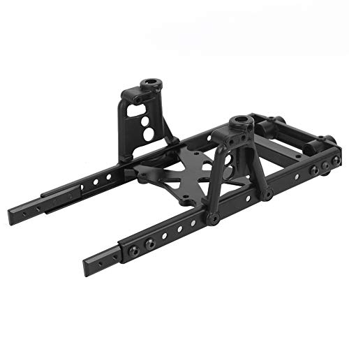 DMLENGOIN 6x6 Body Chassis Frame Kit Crawler -Teile für 1/10 RC Axial SCX10 90046 90047 90027 90028 Black Metall Leichtgewicht Easy Installation Upgrade Kit von DMLENGOIN