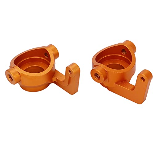 DMLENGOIN ALUMINIUMLEGIERUNG LENKBECHER RC-CAR ERSATZTEILE FÜR ZD Racing MX07 4WD 1/7 RC CAR ORANGE von DMLENGOIN