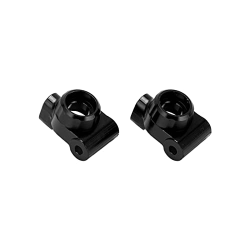 DMLENGOIN Aluminiumlegierung RC -Auto Hinterachse Fixe Tassensitze Einfache Installation für LOSI 1/18 Mini T 2.0 2WD Leichtes Design (Schwarz) von DMLENGOIN