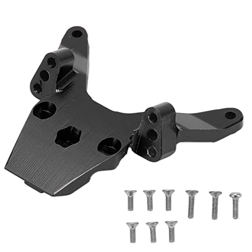 DMLENGOIN Aluminiumlegierung vordere Bulkhead RC -LKW -Upgrade -Teile für LOSI 1/18 Mini T 2.0 2WD Verbesserung der Leistung Easy Installation (Black) von DMLENGOIN