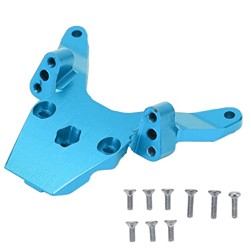 DMLENGOIN Aluminiumlegierung vordere Bulkhead RC -LKW -Upgrade -Teile für LOSI 1/18 Mini T 2.0 2WD Verbesserung der Leistung Easy Installation (Blue) von DMLENGOIN