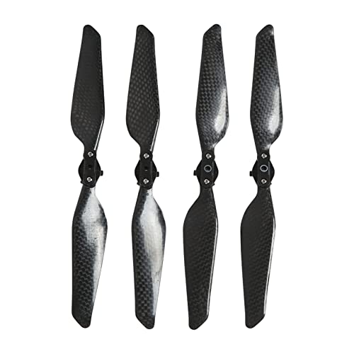 DMLENGOIN Carbon Fiber Quick Release Propeller Set Starke Spannung Feste Demontage für X8 SE Drone Blade von DMLENGOIN