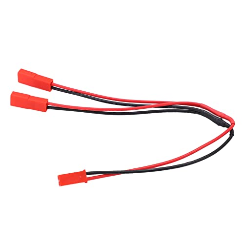 DMLENGOIN JST Stecker Splitter JST Männlich Weiblich Y Kabel Kupfer Weiches Silikon Mini Tragbare Sichere Verwendung für RC Auto Flugzeug Boote von DMLENGOIN