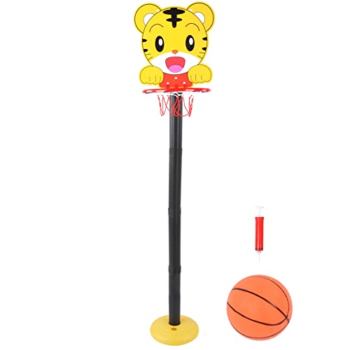 DMLENGOIN Kinder im Freien Outdoor Cartoon Hebelstation Basketball Hoop Stand Kid Sports Torspielzeug Spielzeug von DMLENGOIN