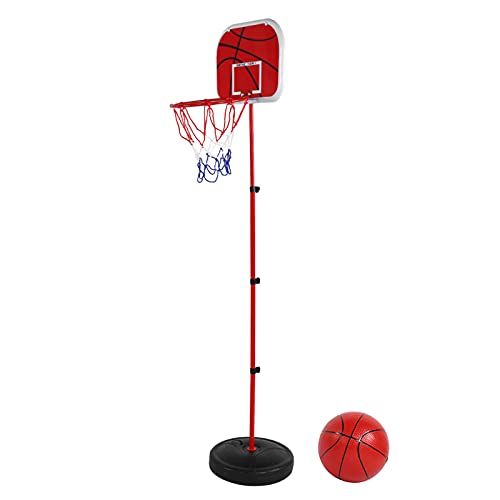 DMLENGOIN Mini-Basketballsystem-Spielzeugset, interaktives Sportset für Kinder, Indoor-Outdoor-Spielplatz von DMLENGOIN