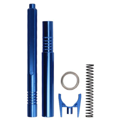 DMLENGOIN RC Aluminium -Legierungs -Center -Slider -Antriebswellenkit für Wirks Granit 1/10 RC -Auto (Dark Blue) von DMLENGOIN