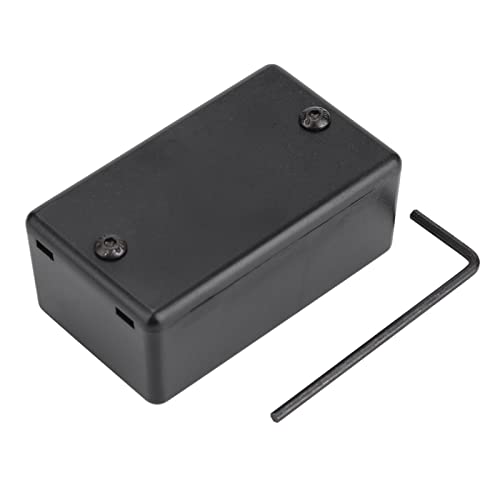 DMLENGOIN RC Auto Boot Modell Zubehör Wasserdicht versiegelt Kunststoff Box Empfänger 60 * 35 * 25mm Schwarz 25g Licht von DMLENGOIN