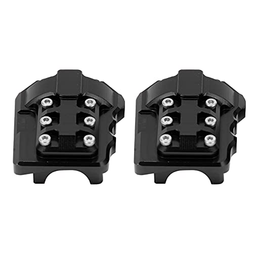 DMLENGOIN RC Differential Housing Cover Leichtes Upgrade -Teile für Modellautos 1/10 (Black) von DMLENGOIN