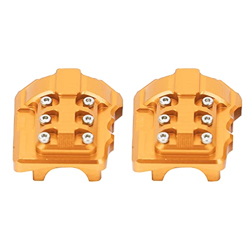 DMLENGOIN RC Differential Housing Cover Leichtes Upgrade -Teile für Modellautos 1/10 (Gold) von DMLENGOIN