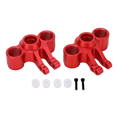 DMLENGOIN RC Front Hinterachträger Universal Aluminiumlegierung Hochfestes Leichtgewichts -Upgrade -Teile 1 Paar e revo vxl rc Car 1/16 (Rot) von DMLENGOIN