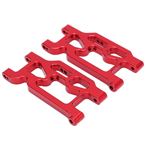 DMLENGOIN RC-Frontschwinge aus Aluminiumlegierung, korrosions- und rostbeständig, für 1/10 ferngesteuertes Auto WLtoys 104001 (Rot) von DMLENGOIN