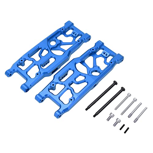 DMLENGOIN RC Heck unteren Arm mit Hochfestigkeit Aluminiumlegierung Leichtgewicht für Arrma Kraton 8S Ausgestoßener 8S 1/5 RC -Auto (Blau) von DMLENGOIN