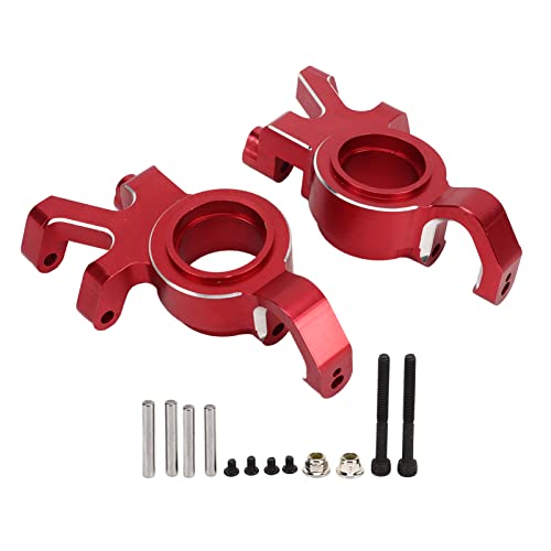 DMLENGOIN RC -Lenkblock CNC Aluminiumlegierung vordere Lenktasse für 1/5 RC -Auto (Red) von DMLENGOIN