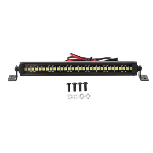 DMLENGOIN RC Light Bar Super hell 30 LED Aluminiumlegierungs -Dachlampe für RC Crawler Cars Axial SCX10 1/10 RC -Autos von DMLENGOIN