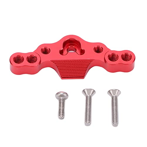 DMLENGOIN RC-Metall-Befestigungscode für vordere obere Spurstange, cool, praktisch, Losi MiniT 2.0 2WD 1/18 RC-Autoteile (Rot) von DMLENGOIN