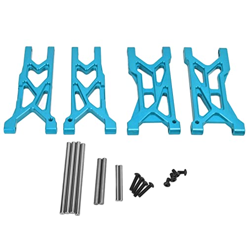 DMLENGOIN RC Swing Arm RC Model vorne und hinten unterer Schwung Arm Kit 1/10 Skala für arrma Typhon Fernbedienungsfahrzeug (Blau) von DMLENGOIN