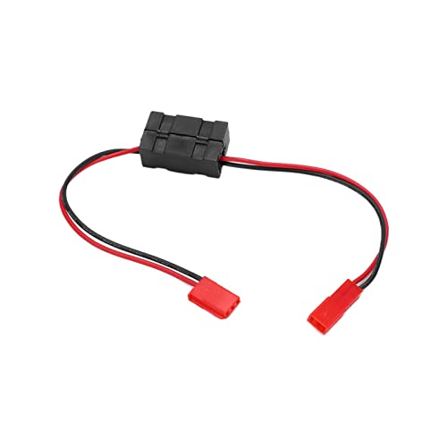 RC Auto LED Licht Control Schalter JST Stecker Power On Off Schalter Empfänger Fernbedienung Auto Anwendbar Szene Racing von DMLENGOIN