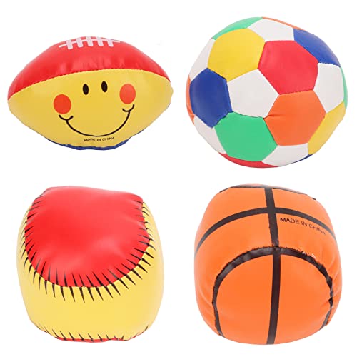 Stress Balls PU Leder Kleiner Dekompression Sportball für Kinder Erwachsene Unterhaltungsspielzeug für Erwachsene von DMLENGOIN