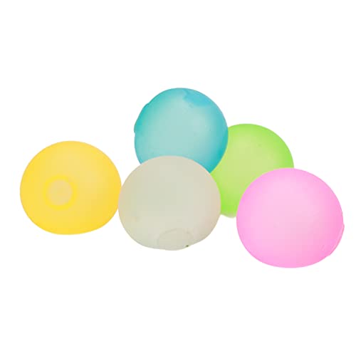 Zuckerbällchen TPR Stress Relief Squeeze Bälle 5pcs für Jungen Mädchen Erwachsene (4cm) von DMLENGOIN