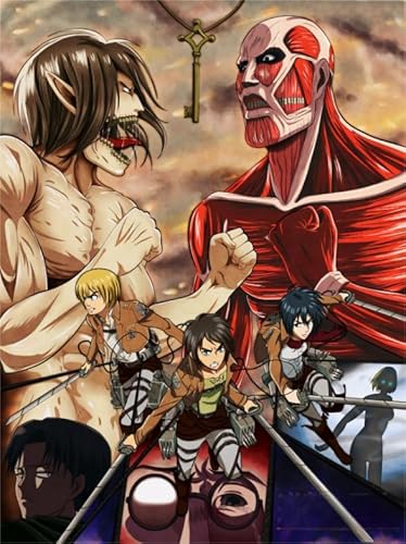 DMQBT 1000 Piece Japanese Animes Eren.Jaeger Poster Lernspielzeug Für Erwachsene Und Familien Jz204Tw von DMQBT