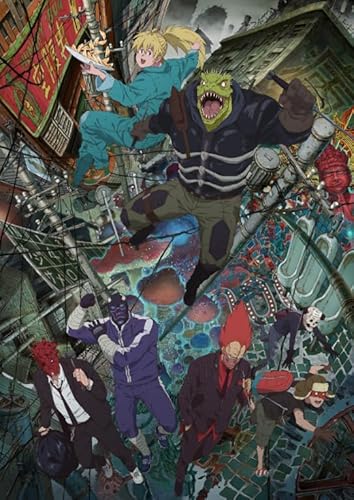 DMQBT 1000 Piece Puzzle Japanese Animes Dorohedoro Wall Art Poster Spielzeug Für Erwachsene Dekompressionsspiel Jz248Tw von DMQBT