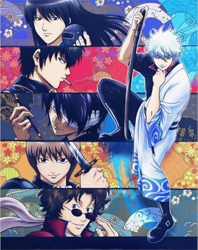 DMQBT 1000 Piece Puzzle Japanese Animes Gintama Wall Art Poster Spielzeug Für Erwachsene Dekompressionsspiel Jz568Tw von DMQBT