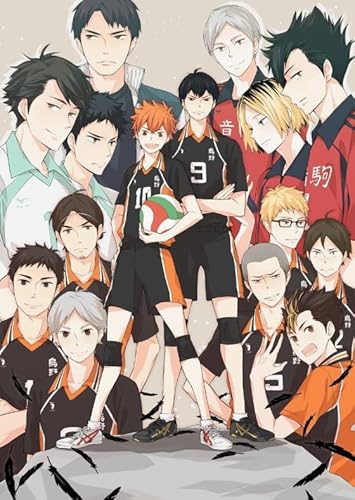 DMQBT 1000 Piece Puzzle Japanese Animes Haikyuu! Wall Art Poster Spielzeug Für Erwachsene Dekompressionsspiel Jz487Tw von DMQBT