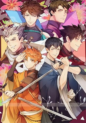 DMQBT 1000 Piece Puzzle Japanese Animes Haikyuu! Wall Art Poster Spielzeug Für Erwachsene Dekompressionsspiel Jz490Tw von DMQBT