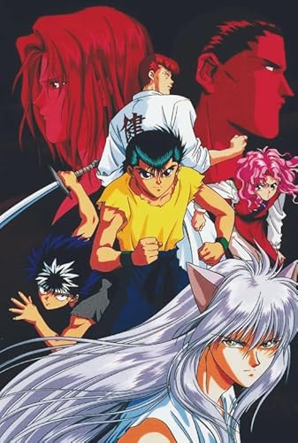 DMQBT 1000 Piece Puzzle Japanese Animes Hakusho Wall Art Poster Spielzeug Für Erwachsene Dekompressionsspiel Jz221Tw von DMQBT