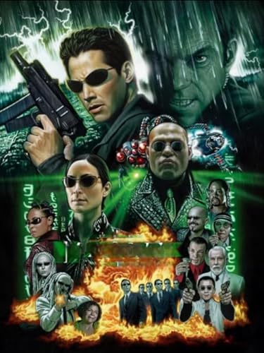 DMQBT 1000 Stück - Schwieriges Puzzle - Classic Film Matrixs Poster - Stressabbau Spiel Für Erwachsene Kunst Bild - Familienspaß Herausforderungs Spielzeug - DX168ZW DMQBT 1000 Stück - Schwieriges Puzzle - Classic Film Matrixs Poster - Stressabbau Spiel Für Erwachsene Kunst Bild - Familienspaß Herausforderungs Spielzeug - DX168ZW von DMQBT