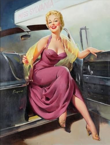 DMQBT 1000 Stück - Schwieriges Puzzle - World Warii Elvgren Classic Oil Painting - Stressabbau Spiel Für Erwachsene Kunst Bild - Familienspaß Herausforderungs Spielzeug - DX428ZW DMQBT 1000 Stück - Schwieriges Puzzle - World Warii Elvgren Classic Oil Painting - Stressabbau Spiel Für Erwachsene Kunst Bild - Familienspaß Herausforderungs Spielzeug - DX428ZW von DMQBT