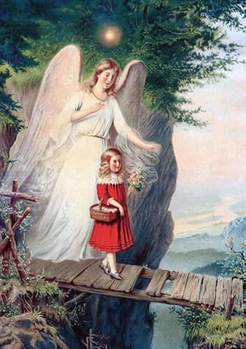 DMQBT 1500 Stück - Unregelmäßiges Puzzle - Bilder - Gifts - Guardians Angelss Vintage Painting - Spiele Zur Stressreduzierung Für Die Ganze Familie - Wand Kunst Dekoration - Xt112Zp DMQBT 1500 Stück - Unregelmäßiges Puzzle - Bilder - Gifts - Guardians Angelss Vintage Painting - Spiele Zur Stressreduzierung Für Die Ganze Familie - Wand Kunst Dekoration - Xt112Zp von DMQBT