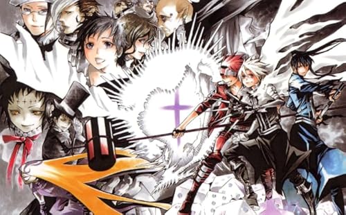 DMQBT Puzzle 1000 Teile Classic Anime D.Gray-Man Posterss Jigsaw Colorful Ability Game Für Die Ganze Familie Erwachsener Wp154Yw von DMQBT