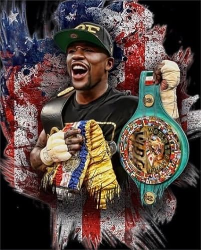 DMQBT Puzzle 1000 Teile Fight Mayweathers Posters Colorful Ability Game Für Die Ganze Familie Erwachsener Wp342Yw von DMQBT