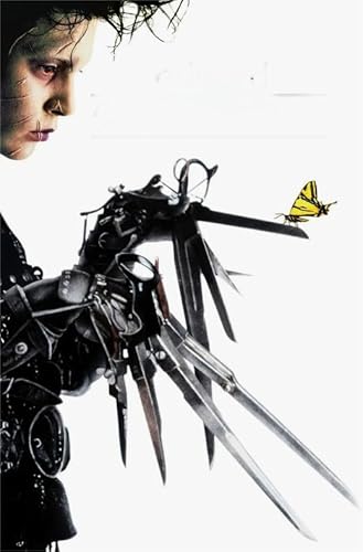 DMQBT Puzzle 1000 Teile Retro Love Film Scissorhands Art Poster for Adult Family Decompression Toy Xt151Kw von DMQBT