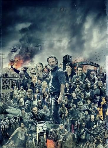 DMQBT Puzzle 1000 Teilen Horror Film Walkings Deads Poster for Adult Family Decompression Toy Jz81Tw DMQBT Puzzle 1000 Teilen Horror Film Walkings Deads Poster for Adult Family Decompression Toy Jz81Tw von DMQBT