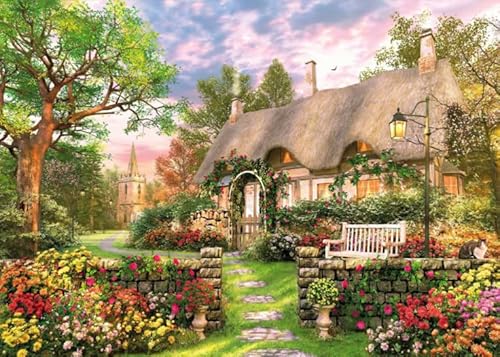 DMQBT Puzzle 1000 Teilen T.Kinkade Artwork Oil Painting Poster Toys Adult Decompression Game Jz516Tw von DMQBT