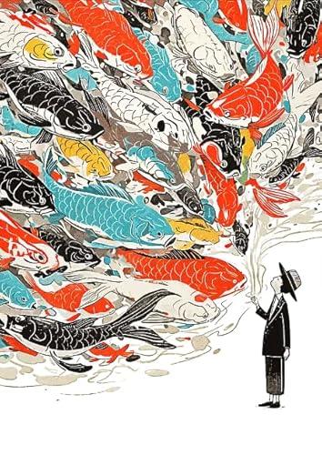 DMQBT Puzzle 1500 Stück ,Bunt Puzzle ,Bilder ,Gifts ,Japanese Style Fishs Abstract Painting ,Für Spiele Zur Stressreduzierung Für Die Ganze Familie ,Wand Kunst Dekoration - Xp209Qk DMQBT Puzzle 1500 Stück ,Bunt Puzzle ,Bilder ,Gifts ,Japanese Style Fishs Abstract Painting ,Für Spiele Zur Stressreduzierung Für Die Ganze Familie ,Wand Kunst Dekoration - Xp209Qk von DMQBT