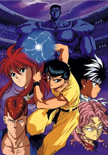 DMQBT Puzzles 1000 Teilen Hakusho Japanese Animes Poster Puzzles Lernspielzeug Für Erwachsene Und Familien Jz562Tw von DMQBT