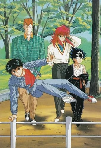 DMQBT Puzzles 1000 Teilen Hakusho Japanese Animes Poster Puzzles Lernspielzeug Für Erwachsene Und Familien Jz566Tw von DMQBT